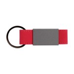 Boyd Aluminum & Leatherette Keyring - Red Boyd Aluminum & Leatherette Keyring - Red