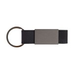 Boyd Aluminum & Leatherette Keyring 2 Boyd Aluminum & Leatherette Keyring 2
