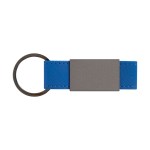 Boyd Aluminum & Leatherette Keyring - Blue Boyd Aluminum & Leatherette Keyring - Blue