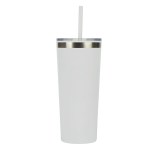 Bergen 24 oz. Steel/100% Recycled PP Liner Travel Tumbler - Red Bergen 24 oz. Steel/100% Recycled PP Liner Travel Tumbler - Red