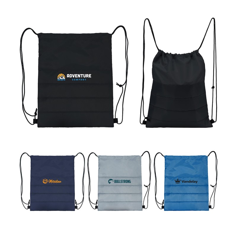 Liam Puffer Drawstring Backpack 1 Liam Puffer Drawstring Backpack 1