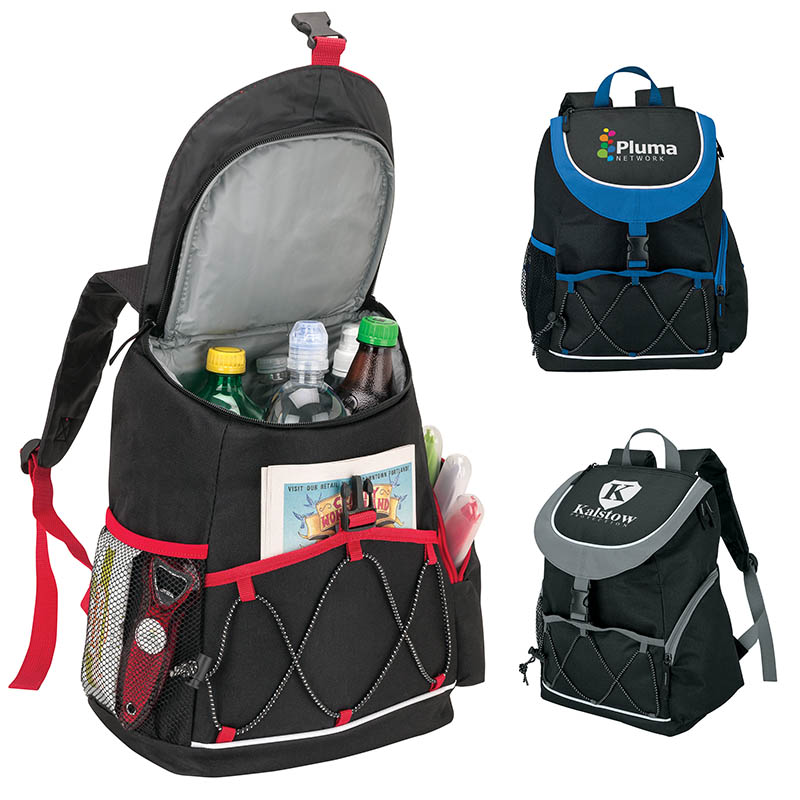 Adelene PEVA Lined Backpack Cooler 1