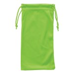 Vanda Microfiber Drawstring Pouch - Lime Vanda Microfiber Drawstring Pouch - Lime