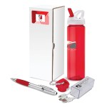 Salon 3-Piece Trade Show Gift Set - Red Salon 3-Piece Trade Show Gift Set - Red