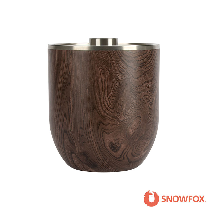 Snowfox 3L Double Wall Stainless Steel, Vacuum Insulated Ice Bucket 1