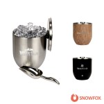 Snowfox 3L Double Wall Stainless Steel, Vacuum Insulated Ice Bucket 1 Snowfox 3L Double Wall Stainless Steel, Vacuum Insulated Ice Bucket 1