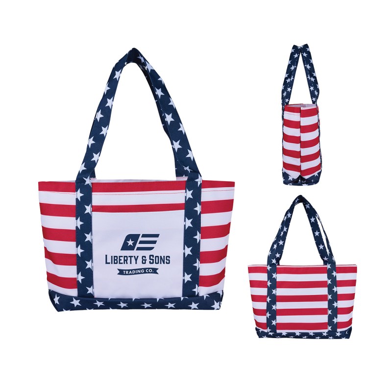 Americana 600D Beach Tote 1 Americana 600D Beach Tote 1