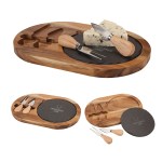 Bon Appetit Slate Cheese Set 1 Bon Appetit Slate Cheese Set 1