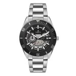 Wc8240 42mm Steel Silver Case, 3 Hand "Automatic" Mvmt, See Through Dial, Dte Display, Bk Rotating B 1 Wc8240 42mm Steel Silver Case, 3 Hand "Automatic" Mvmt, See Through Dial, Dte Display, Bk Rotating B 1