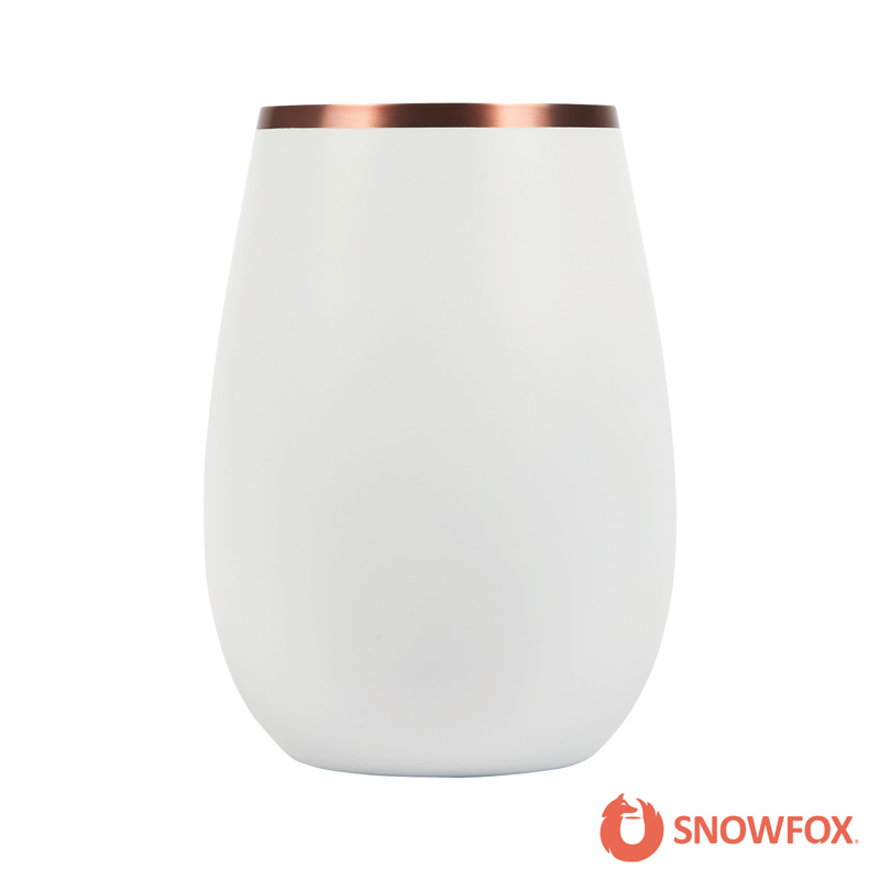 Snowfox 8 oz. Vacuum Insulated Sauvignon Blanc Wine Glass 1