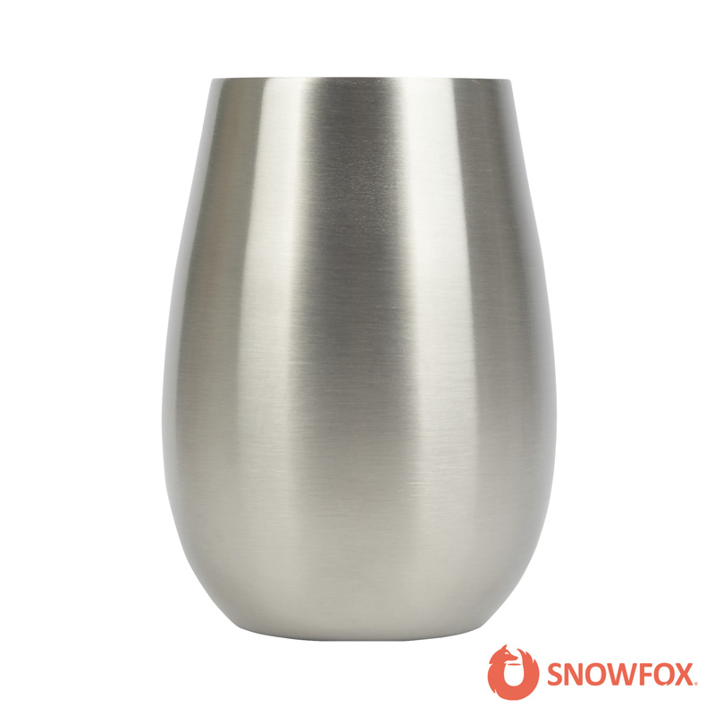 Snowfox 8 oz. Vacuum Insulated Sauvignon Blanc Wine Glass 1