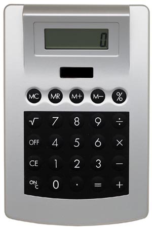 Rubber-Touch Desk Top Calculator 2 Rubber-Touch Desk Top Calculator 2