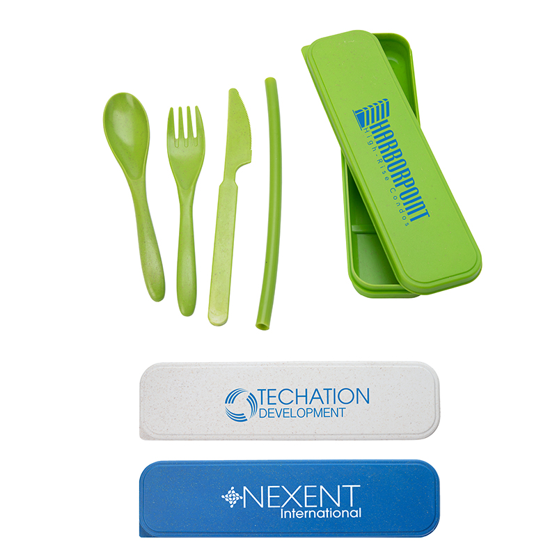 Alameda Wheat Straw Cutlery Set 1