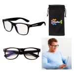 Edmond II Bluelight Blocking Glasses & Pouch 1 Edmond II Bluelight Blocking Glasses & Pouch 1