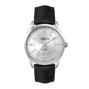 Wc5104 42mm Metal Silver Case, 3 Hand Mvmt, Silver Dial, Dte Display, Leather Strap, Flatm Mineral C 1 Wc5104 42mm Metal Silver Case, 3 Hand Mvmt, Silver Dial, Dte Display, Leather Strap, Flatm Mineral C 1