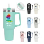 Riley 40 oz. Double Wall Stainless Steel Travel Mug 1 Riley 40 oz. Double Wall Stainless Steel Travel Mug 1