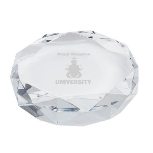 Rimini Gem Cut Crystal Paperweight 1 Rimini Gem Cut Crystal Paperweight 1