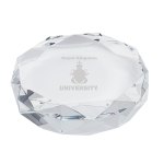 Rimini Gem Cut Crystal Paperweight 1 Rimini Gem Cut Crystal Paperweight 1