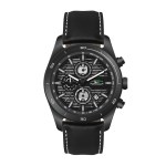 Wc6514 42mm Steel Black Case, Chronograph Mvmt, Black Dial, Dte Display, Leather Strap, Flat Mineral 1 Wc6514 42mm Steel Black Case, Chronograph Mvmt, Black Dial, Dte Display, Leather Strap, Flat Mineral 1