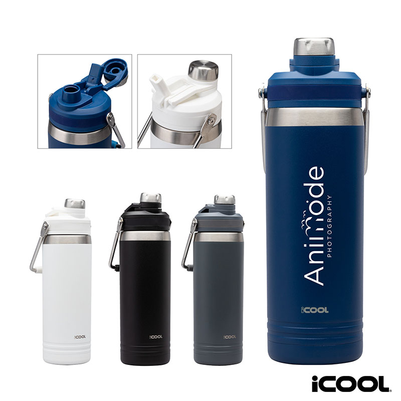 iCOOL Lakewood 24 oz. Double Wall, Stainless Steel Bottle 1 iCOOL Lakewood 24 oz. Double Wall, Stainless Steel Bottle 1