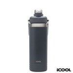 iCOOL Lakewood 24 oz. Double Wall, Stainless Steel Bottle - Grey iCOOL Lakewood 24 oz. Double Wall, Stainless Steel Bottle - Grey