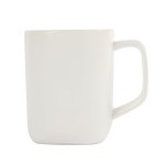 Lisbon 18 oz. Recycled Ceramic Mug - White Lisbon 18 oz. Recycled Ceramic Mug - White