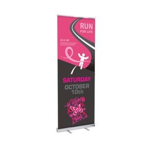 DisplaySplash 31 " W x 78 " H Roll-Up Fabric Banner 1 DisplaySplash 31 " W x 78 " H Roll-Up Fabric Banner 1