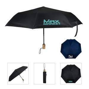 Huntsville 42" Recycled Auto Open/Close Folding Umbrella 1 Huntsville 42" Recycled Auto Open/Close Folding Umbrella 1
