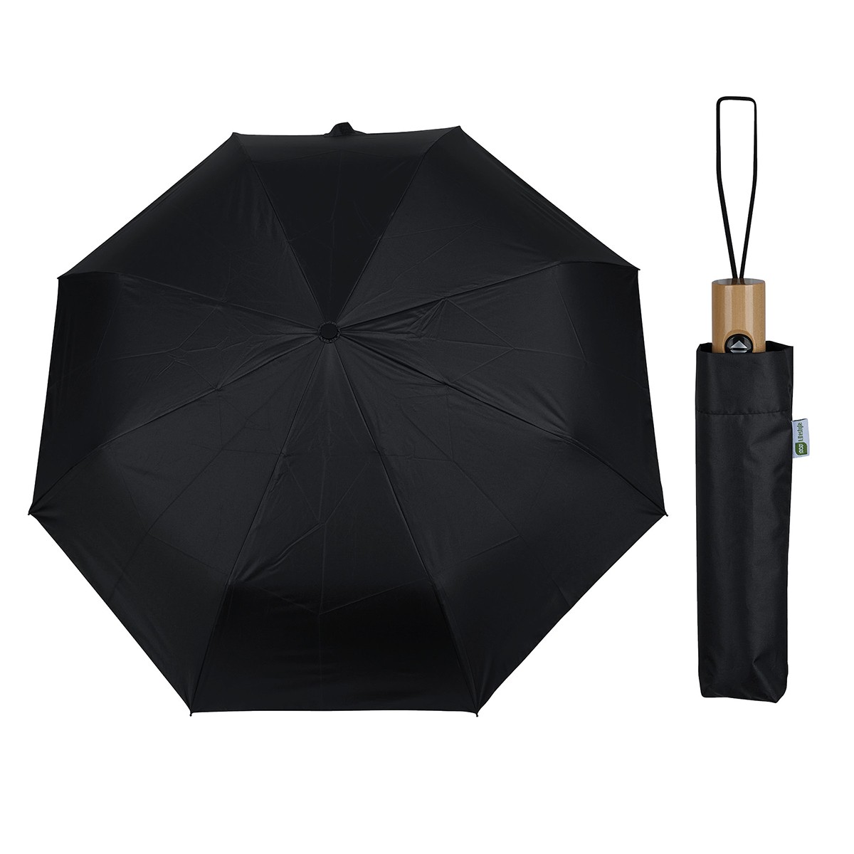 Huntsville 42" Recycled Auto Open/Close Folding Umbrella 1