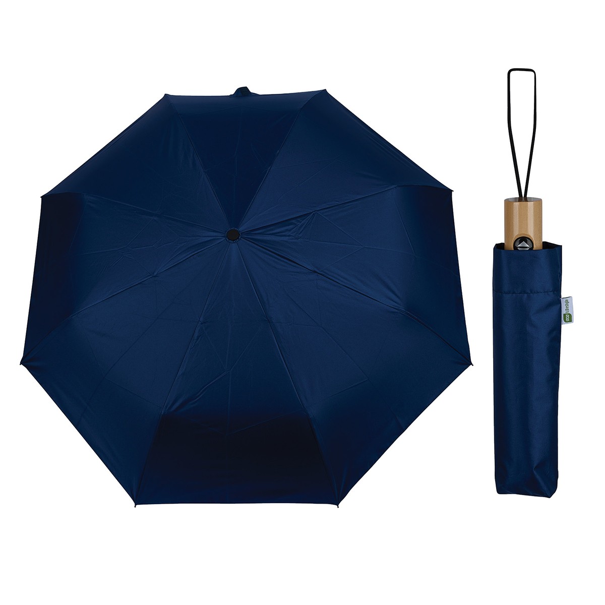 Huntsville 42" Recycled Auto Open/Close Folding Umbrella 1