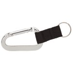 Alta Carabiner Keyring - Black Alta Carabiner Keyring - Black