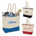 Barcelona Canvas & Jute Tote 1 Barcelona Canvas & Jute Tote 1