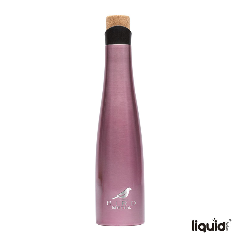Liquid Fusion 25 oz. Vacuum Insulated Steel Wine Carafe / Bottle 1