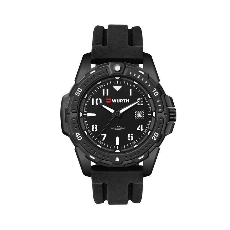 45mm, Black Metal Case, 3-Hand Mvt, Dte 1 45mm, Black Metal Case, 3-Hand Mvt, Dte 1