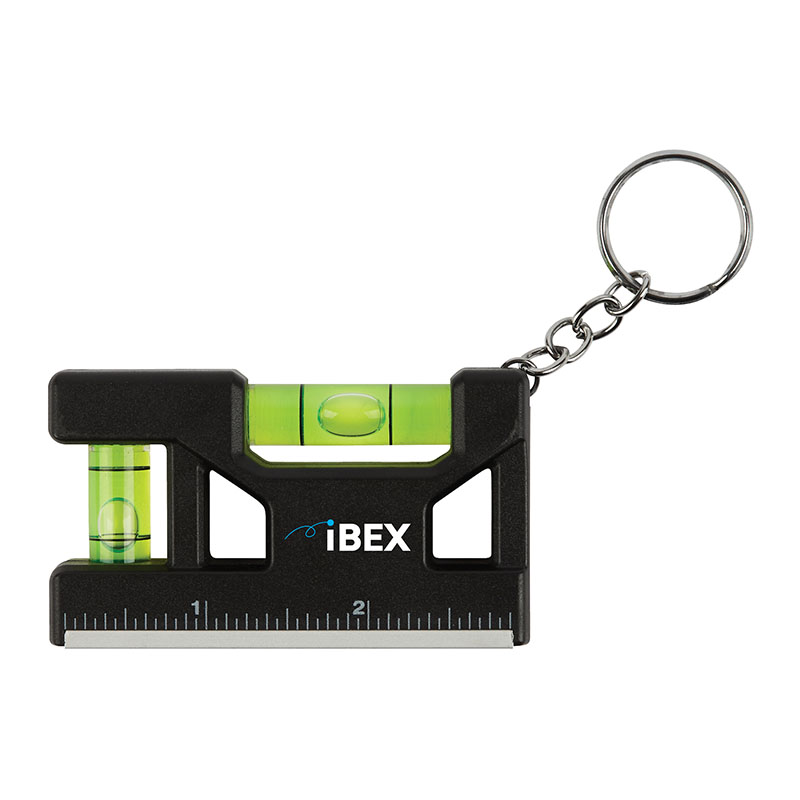 Hank 3" Level / Ruler Keyring 1