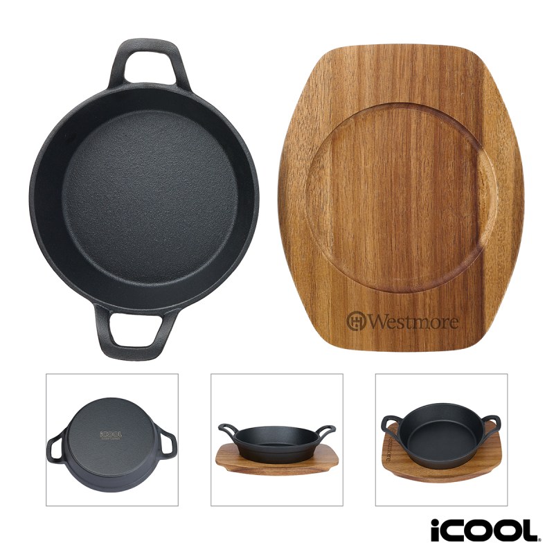iCOOL Colter 7 Cast Iron Skillet 1 iCOOL Colter 7 Cast Iron Skillet 1