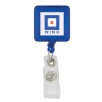 Divo Badge Holder with Clip - Blue Divo Badge Holder with Clip - Blue