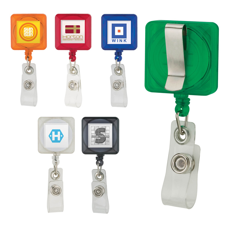 Divo Badge Holder with Clip 1 Divo Badge Holder with Clip 1
