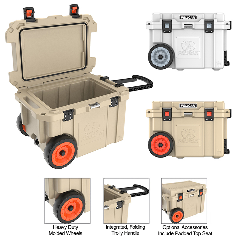 Pelican 45qt Elite Wheeled Cooler 1