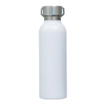 Ria 28 oz. Single Wall Stainless Steel Bottle - White Ria 28 oz. Single Wall Stainless Steel Bottle - White