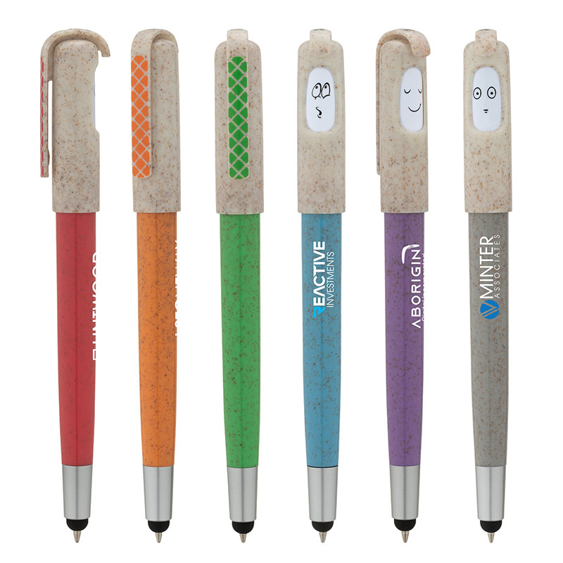 Charlie Plunge-Action Ballpoint / Stylus / Mood Pen 1