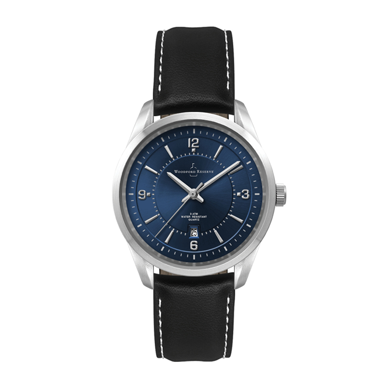 Wc5117 33mm Metal Silver Case, 3 Hand Mvmt, Blue Dial, Dte Display, Leather Strap, Flatm Mineral Cry 1 Wc5117 33mm Metal Silver Case, 3 Hand Mvmt, Blue Dial, Dte Display, Leather Strap, Flatm Mineral Cry 1