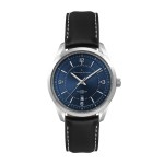 Wc5117 33mm Metal Silver Case, 3 Hand Mvmt, Blue Dial, Dte Display, Leather Strap, Flatm Mineral Cry 1 Wc5117 33mm Metal Silver Case, 3 Hand Mvmt, Blue Dial, Dte Display, Leather Strap, Flatm Mineral Cry 1