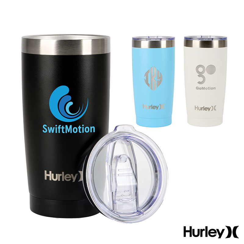 Hurley 20 oz. Double Wall Stainless Steel Travel Tumbler 1