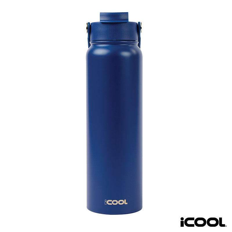 iCOOL Glenwood 35 oz. Double Wall, Recycled Stainless Steel Water Bottle 1