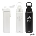 Perka Rex 24 oz. Double Wall, Stainless Steel Water Bottle 1 Perka Rex 24 oz. Double Wall, Stainless Steel Water Bottle 1
