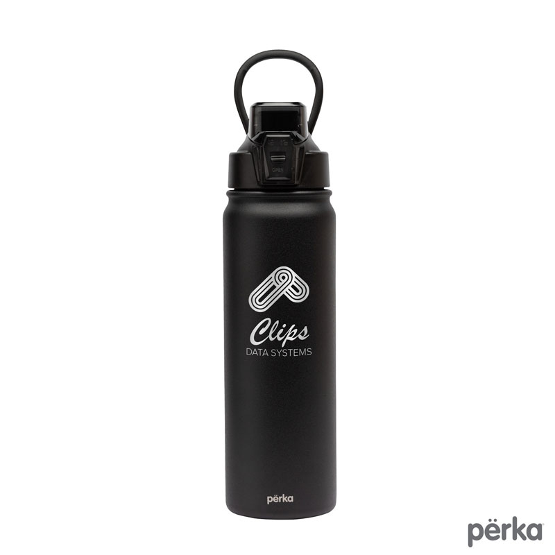 Perka Rex 24 oz. Double Wall, Stainless Steel Water Bottle 1