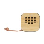 Asher 3W Recycled Aluminum / Bamboo Wireless Speaker 2 Asher 3W Recycled Aluminum / Bamboo Wireless Speaker 2