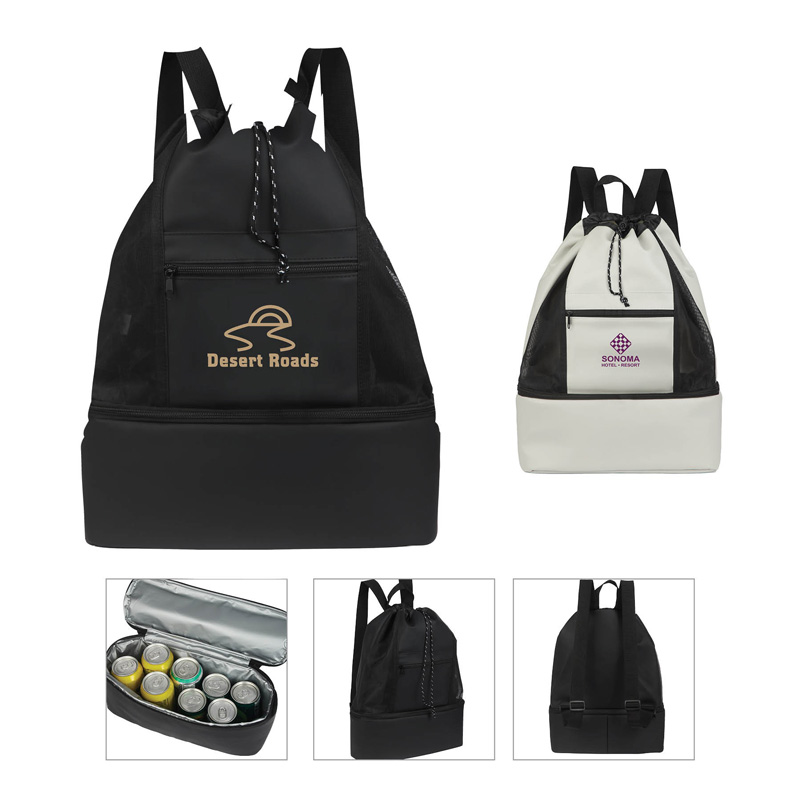 Paxton 2-in-1 Drawstring Cooler Backpack 1 Paxton 2-in-1 Drawstring Cooler Backpack 1