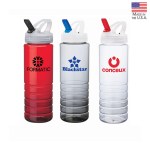 Malibu 26 oz. PET Bottle with Flip Spout 2 Malibu 26 oz. PET Bottle with Flip Spout 2
